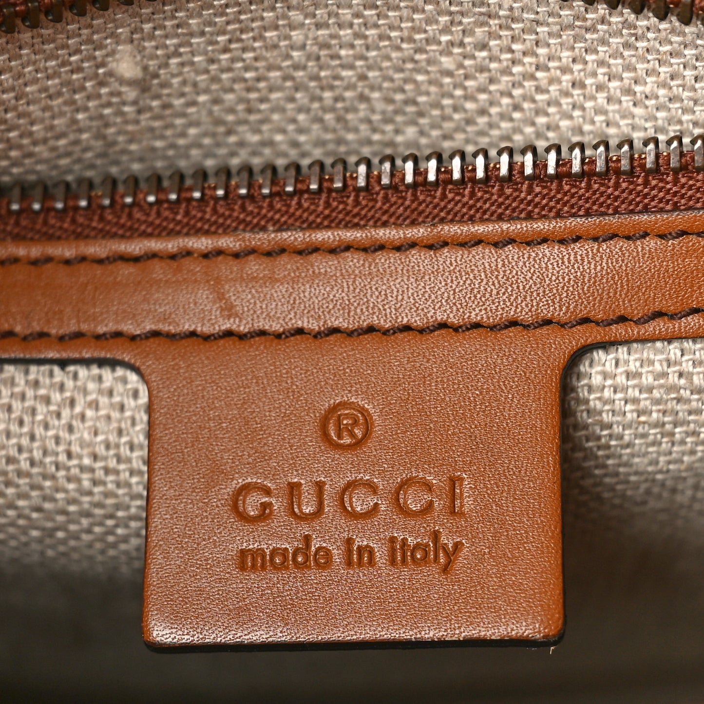 Calfskin Medium Lady Web Shoulder Bag Cuir