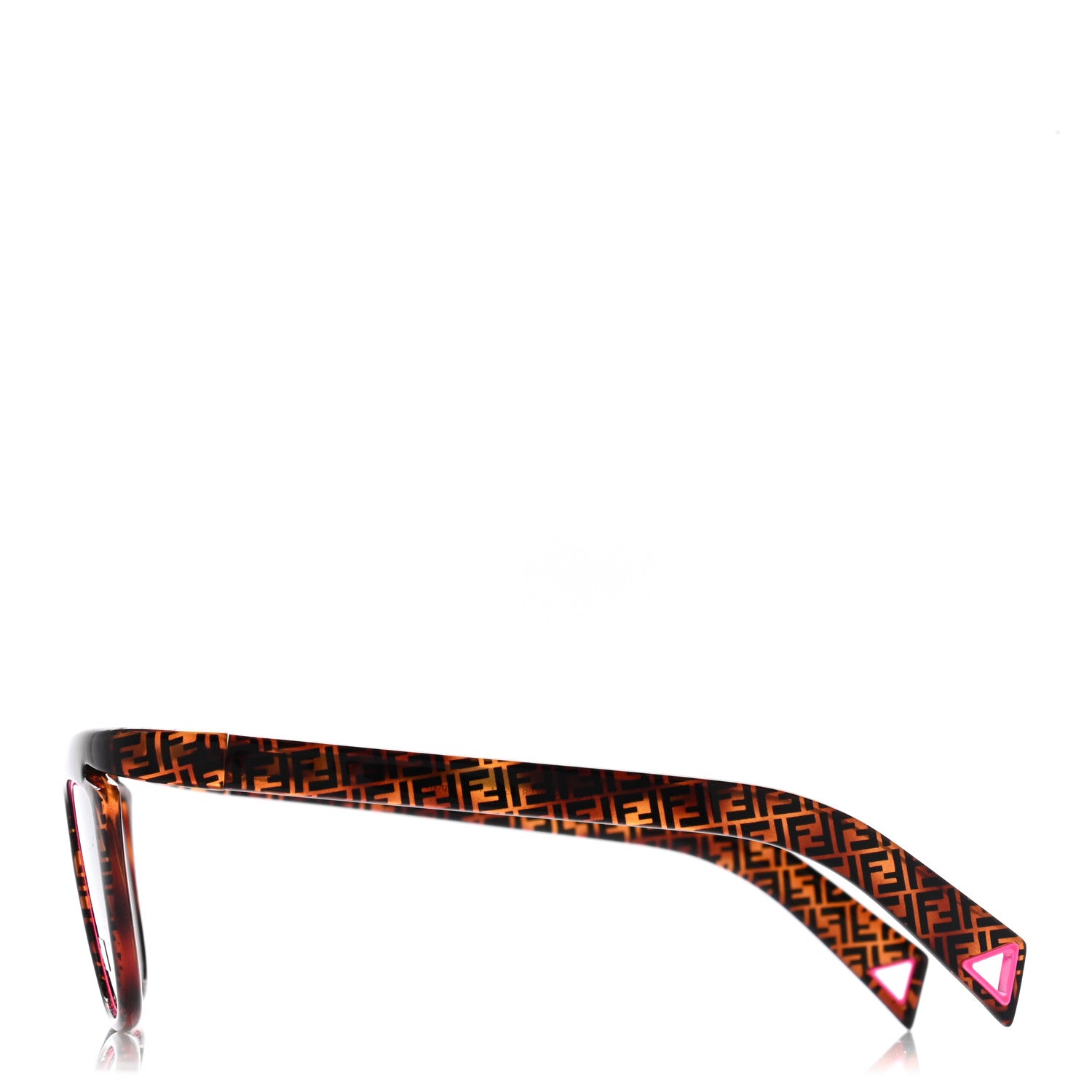 Fendi Acetate Sunglasses FF 0384/S Havana Pink 3 of 7