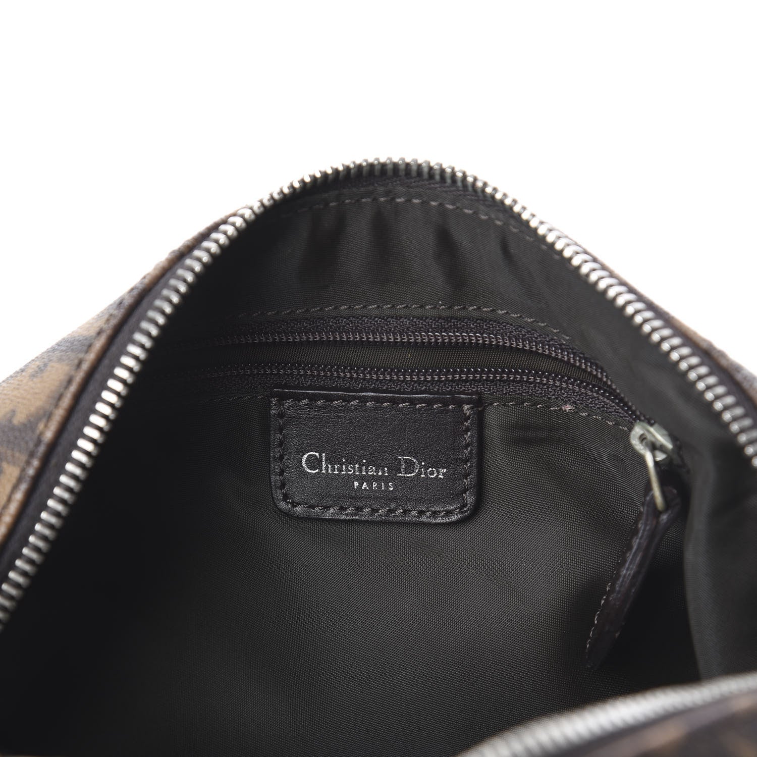 Christian Dior Monogram Trotter Romantique Boston Bag Brown 7 of 7