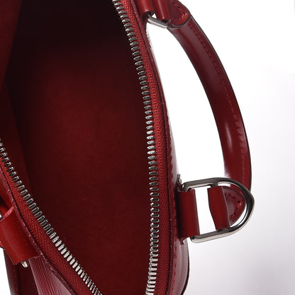 Louis Vuitton Epi Alma BB Carmine 6 of 11
