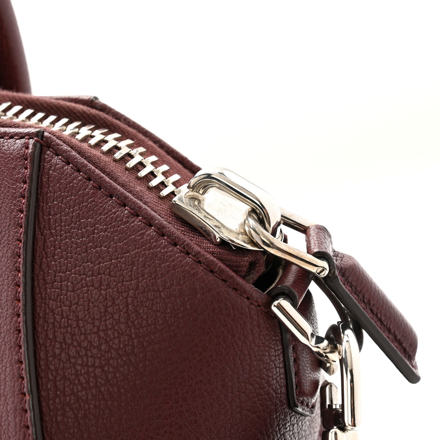 Givenchy Sugar Goatskin Small Antigona Burgundy 11 of 15