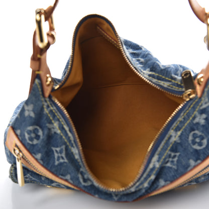 Louis Vuitton Monogram Denim Baggy PM Blue 5 of 13
