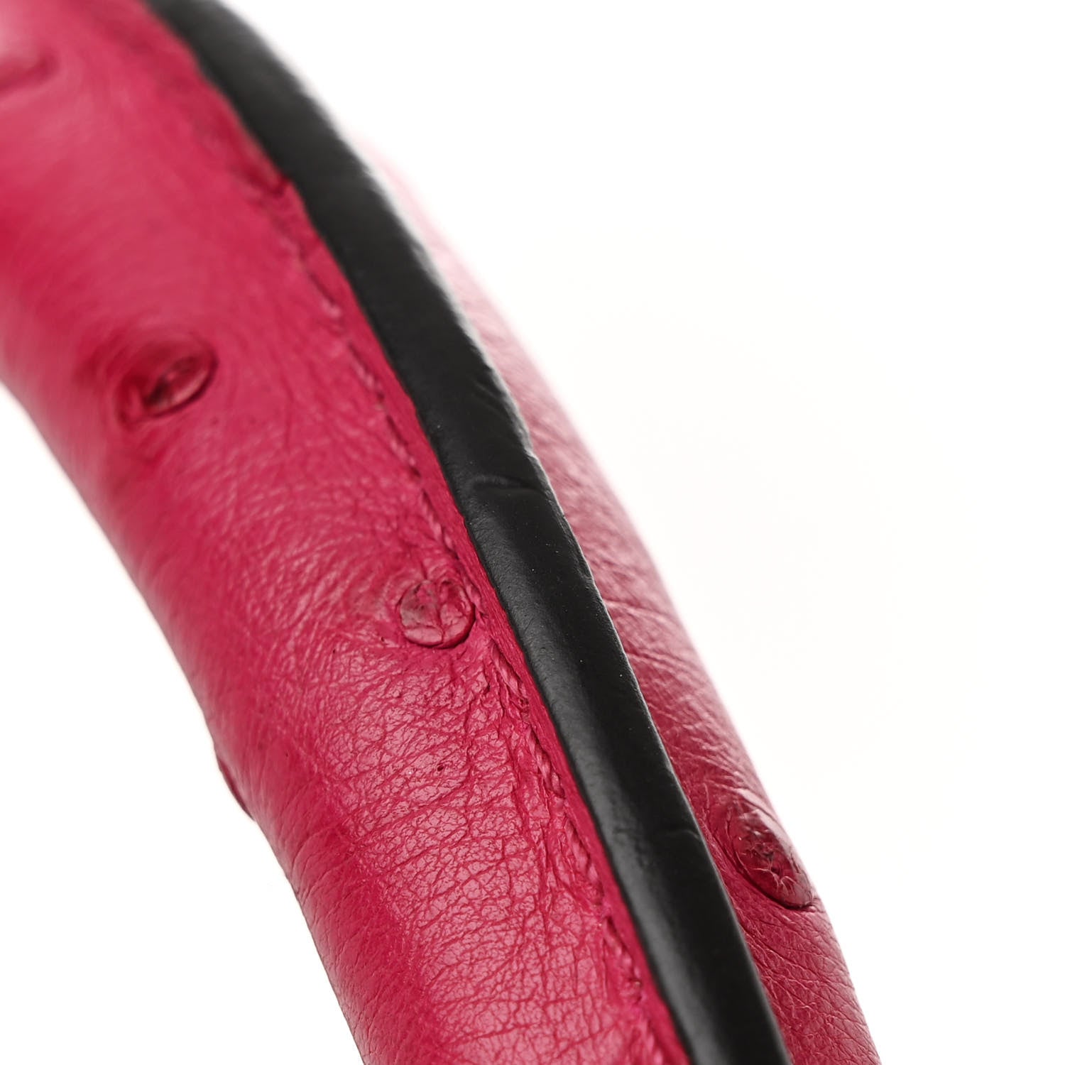 Louis Vuitton Ostrich Capucines BB Berry 12 of 14
