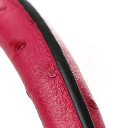 Louis Vuitton Ostrich Capucines BB Berry 12 of 14