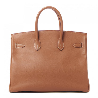 Hermes Courchevel Birkin 35 Gold 4 of 31