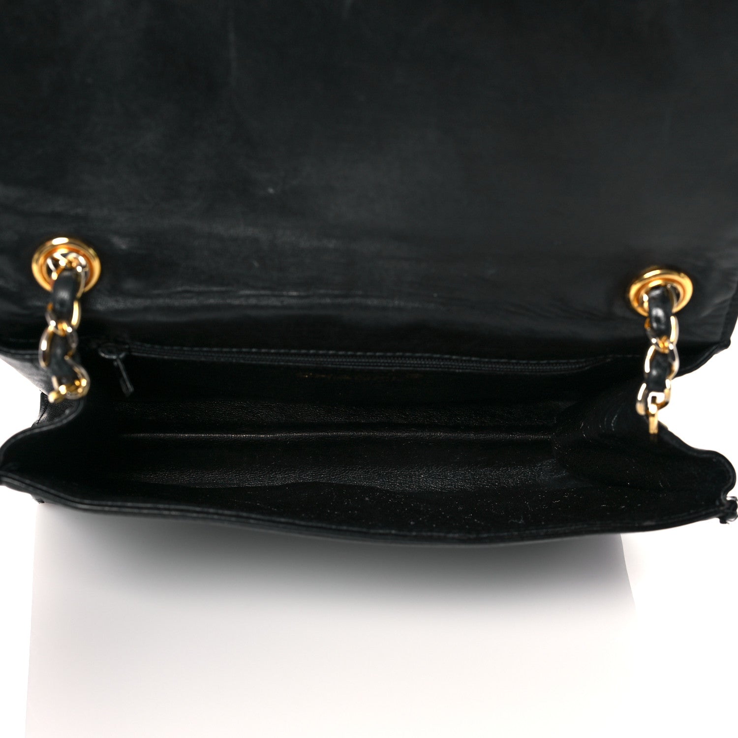 Chanel Lambskin CC Envelope Single Flap Black 5 of 13