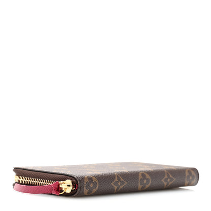 Louis Vuitton Monogram Clemence Wallet Fuchsia 4 of 8