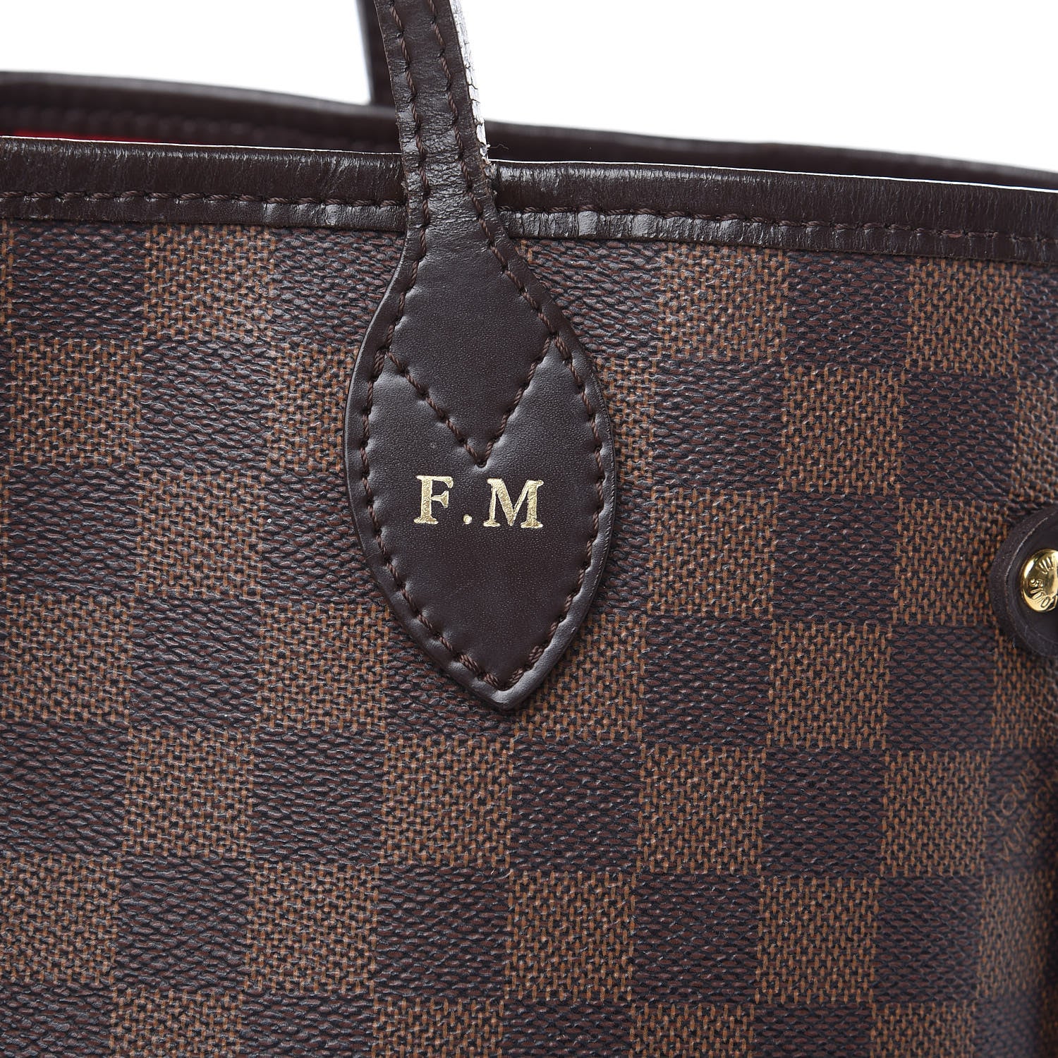 Louis Vuitton Damier Ebene Neverfull MM 16 of 19