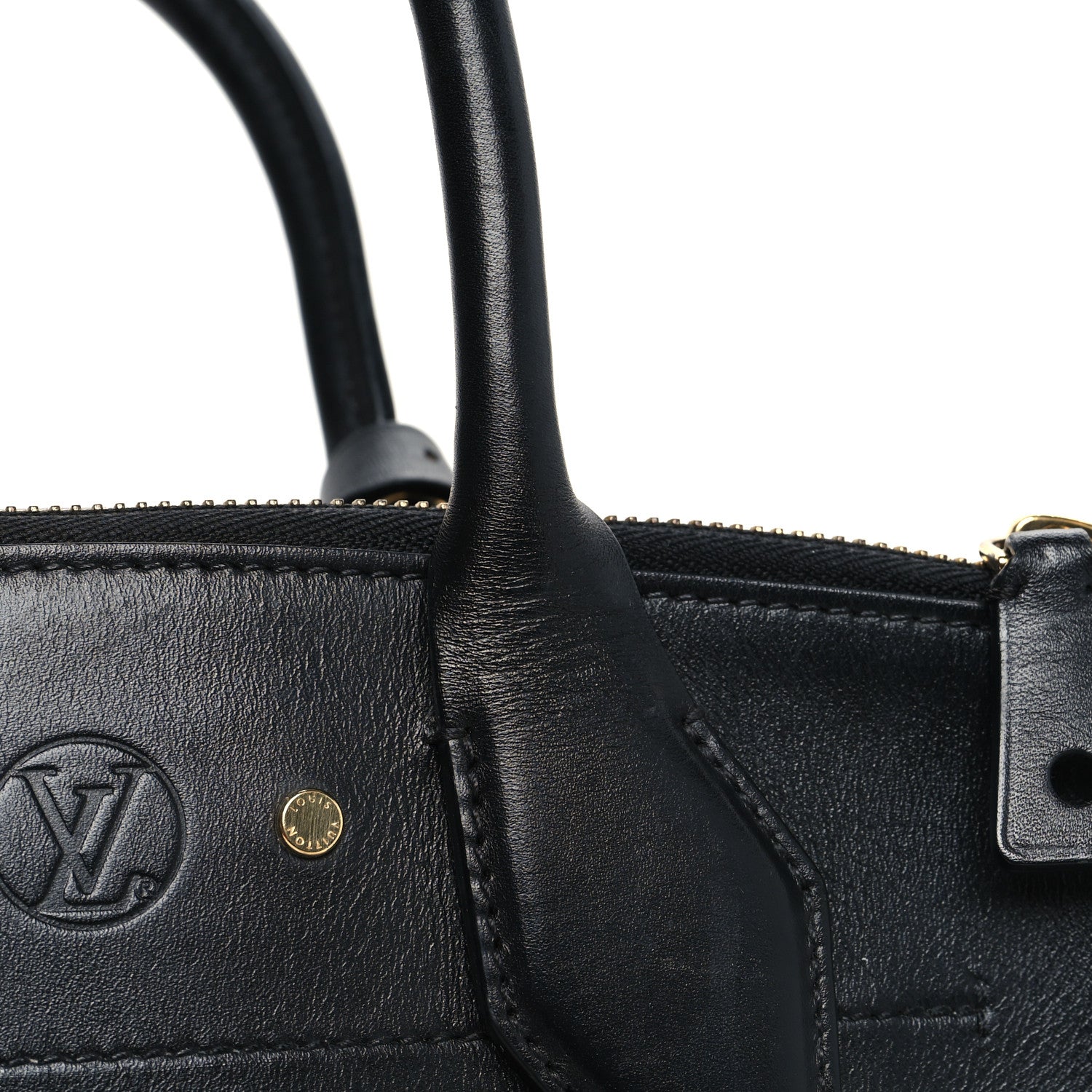 Louis Vuitton Taurillon City Steamer PM Black 15 of 16