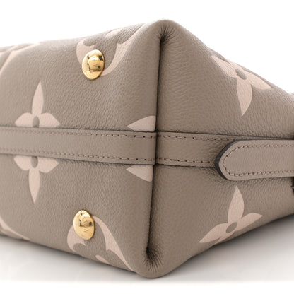 Louis Vuitton Empreinte Monogram Giant CarryAll PM Tourterelle Creme 10 of 11