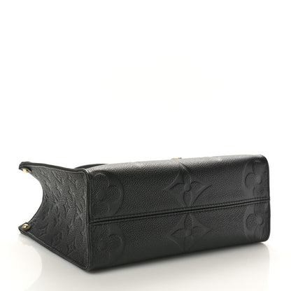 Louis Vuitton Empreinte Monogram Giant Onthego PM Black 4 of 9