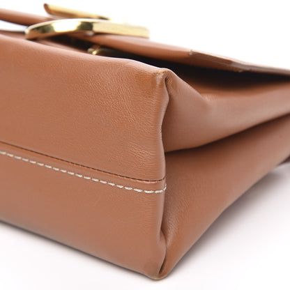3.1 Phillip Lim 3.1 Smooth Calfskin Mini Alix Top Handle Satchel Tan 8 of 11