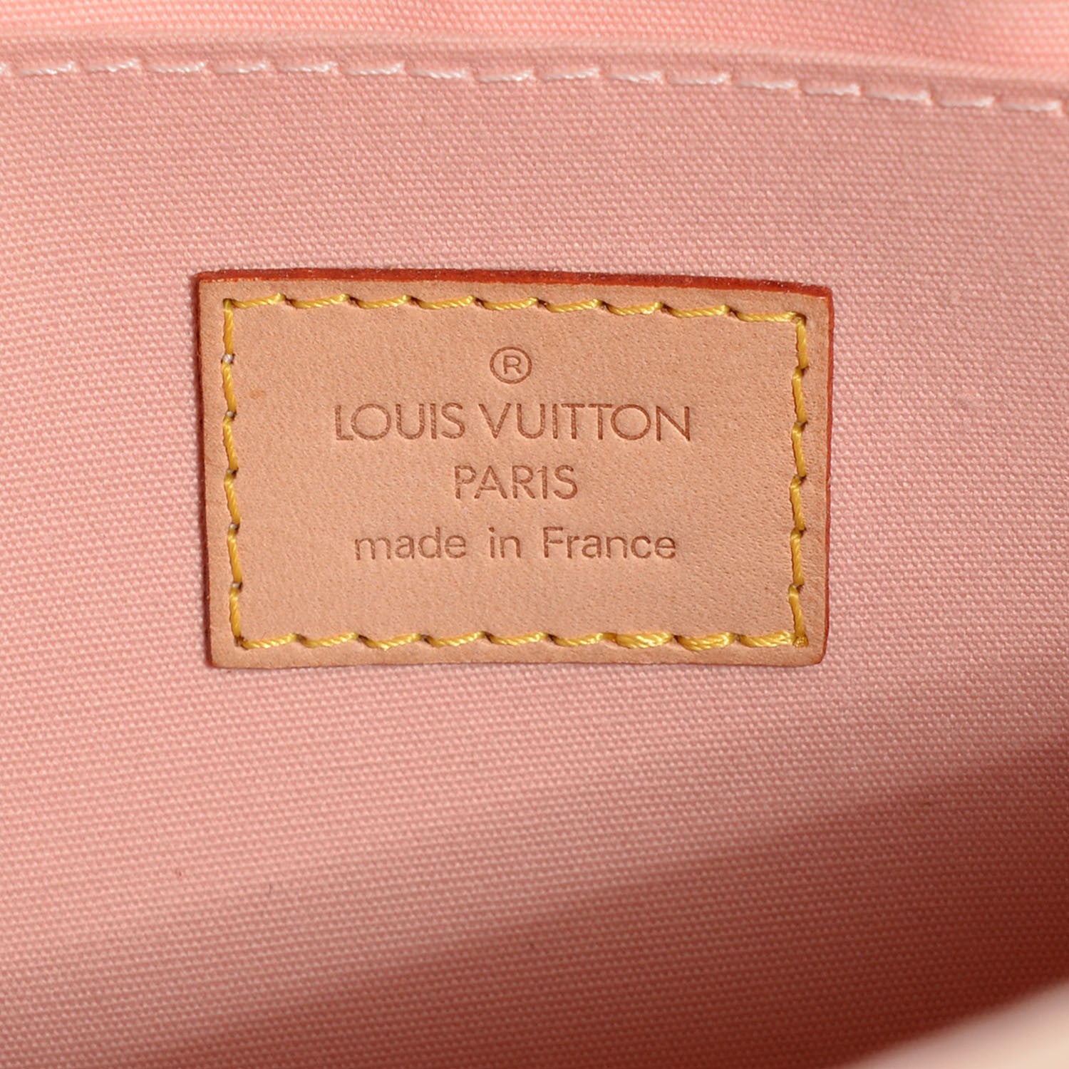 Louis Vuitton Vernis Biscayne Bay PM Marshmallow 6 of 7