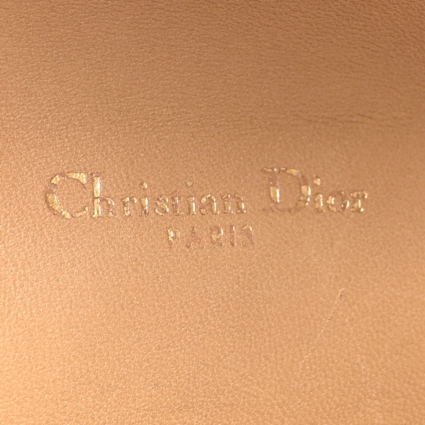 Lambskin Cannage Medium Miss Dior Flap Beige