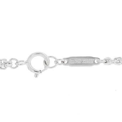 Tiffany 18K White Gold Diamond HardWear Large Double Link Pave Pendant Necklace 5 of 5
