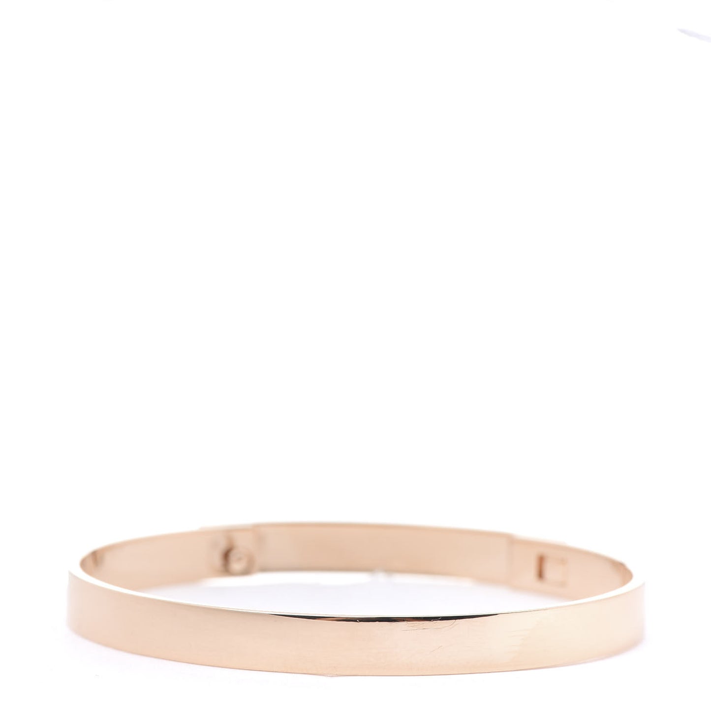 18K Rose Gold Diamond PM Collier De Chien Pave Bracelet SH