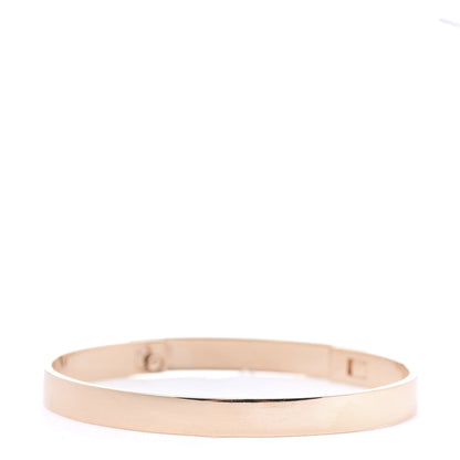 Hermes 18K Rose Gold Diamond PM Collier De Chien Pave Bracelet SH 3 of 6
