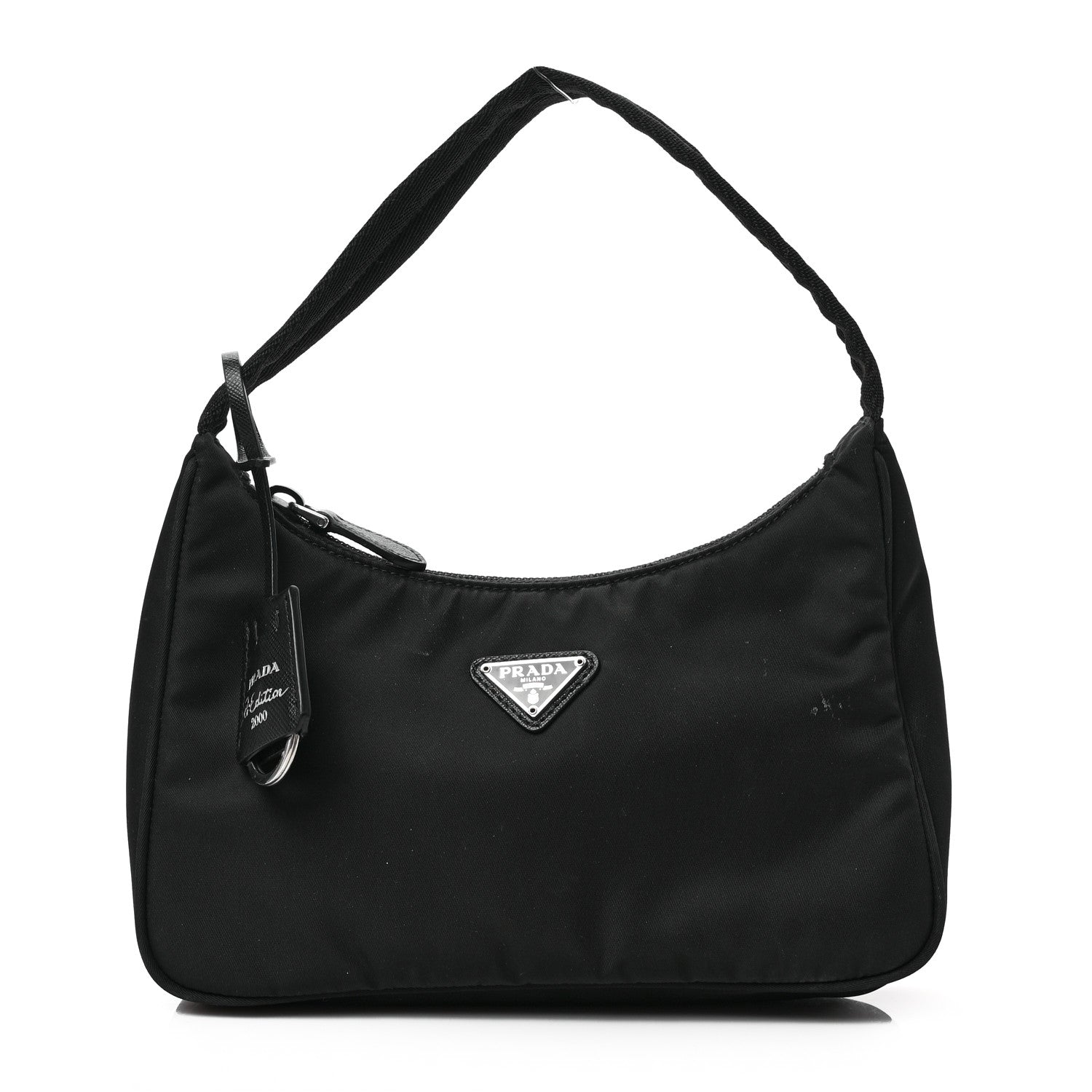 Prada Tessuto Nylon Mini Re-Edition 2000 Bag Black 1 of 8