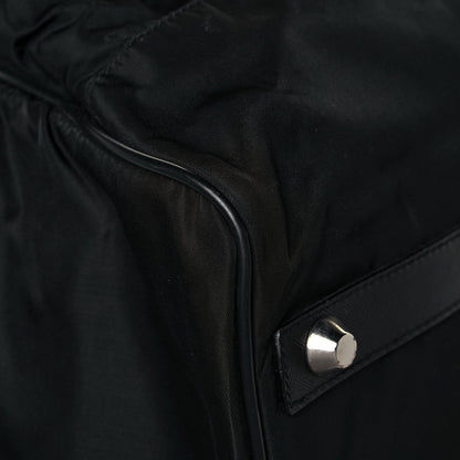 Prada Tessuto Nylon Saffiano Viaggio Duffle Black 9 of 14
