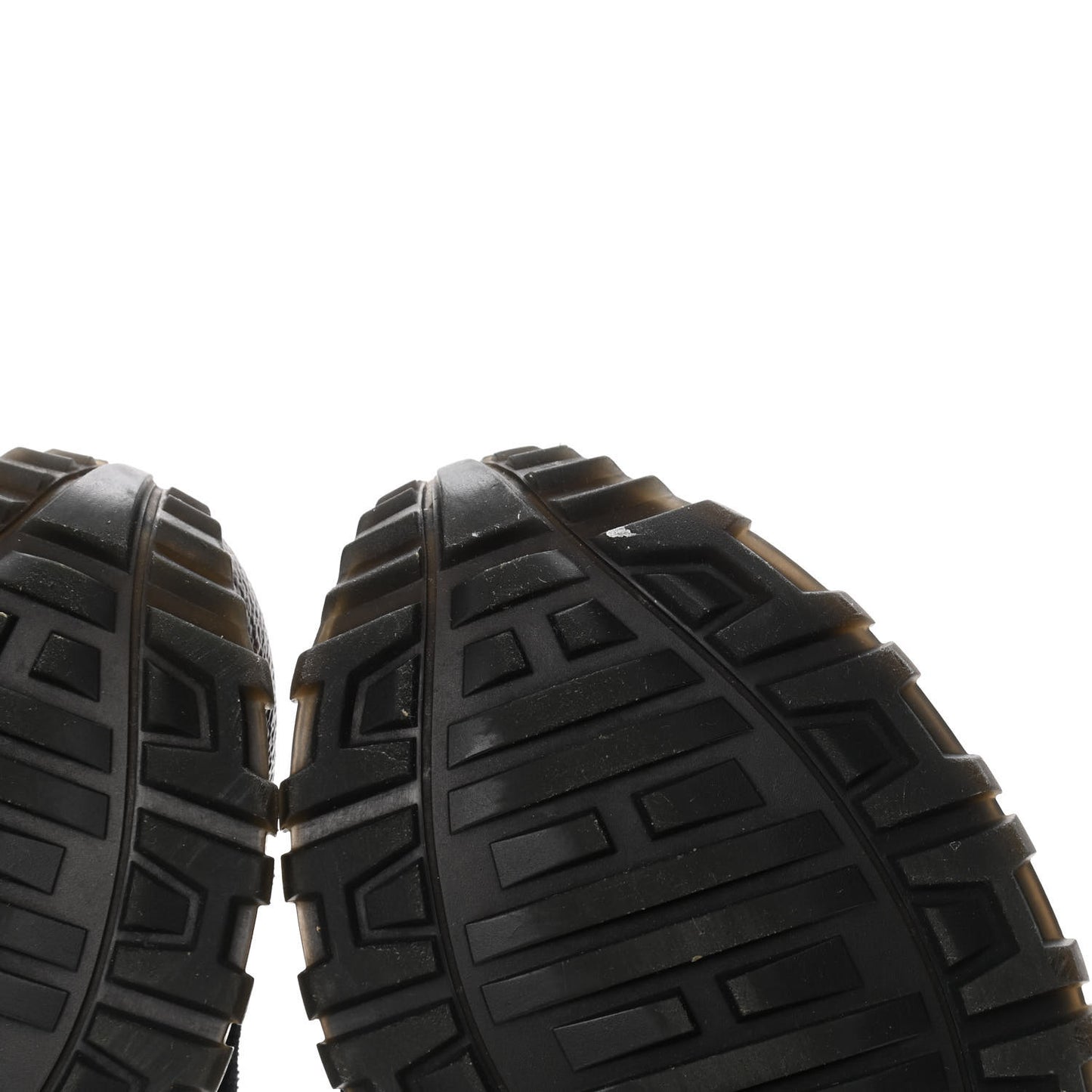 Suede Monogram Run Away Sneakers 37 Black