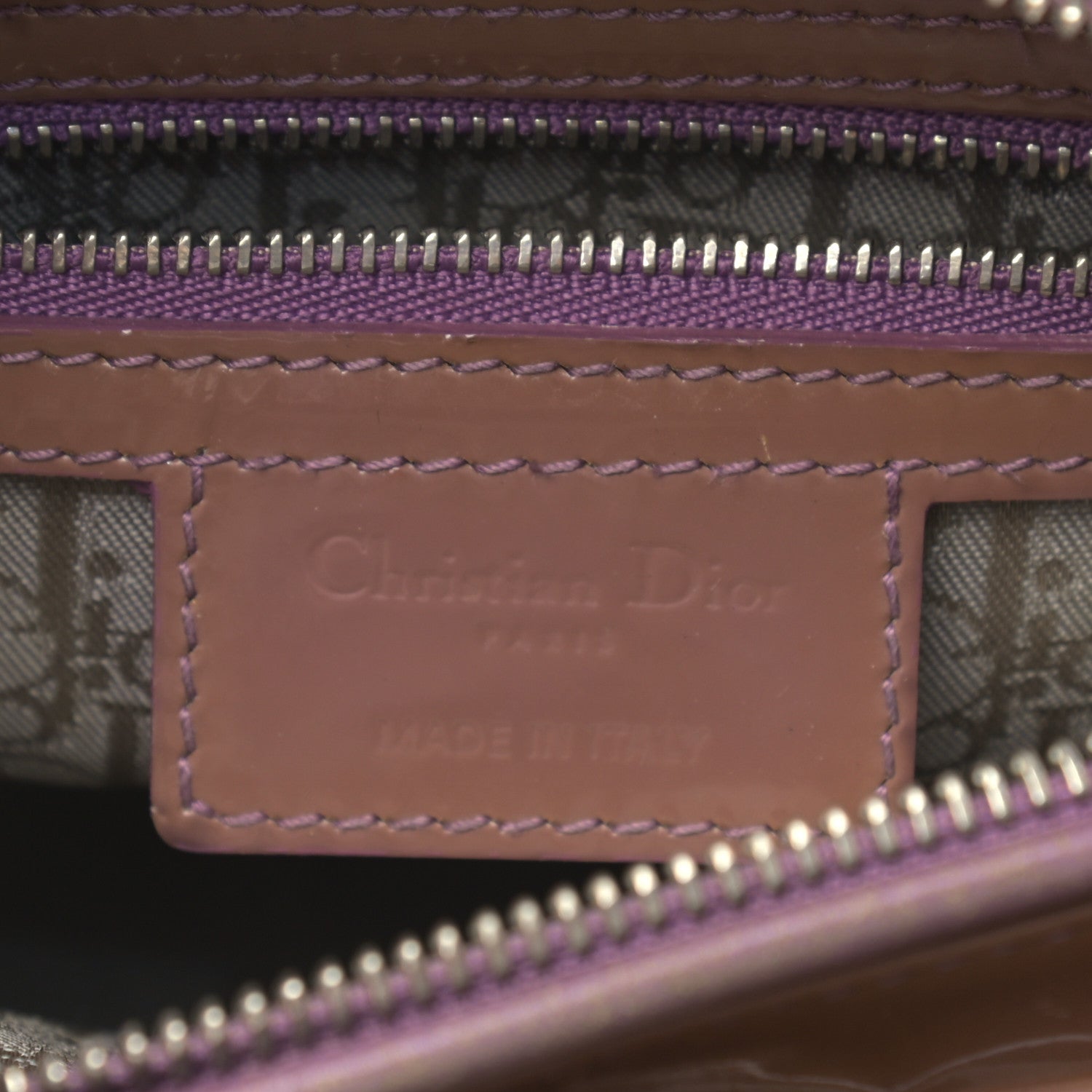 Christian Dior Patent Cannage Medium Lady Dior 5 of 10