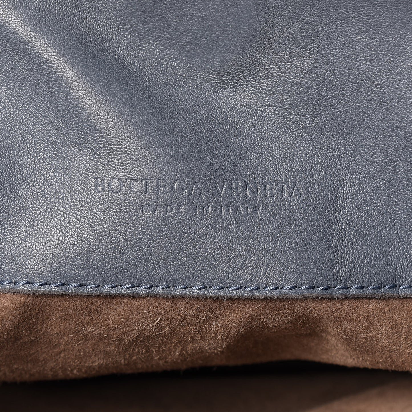 Nappa Intrecciato Parachute Bag Krim