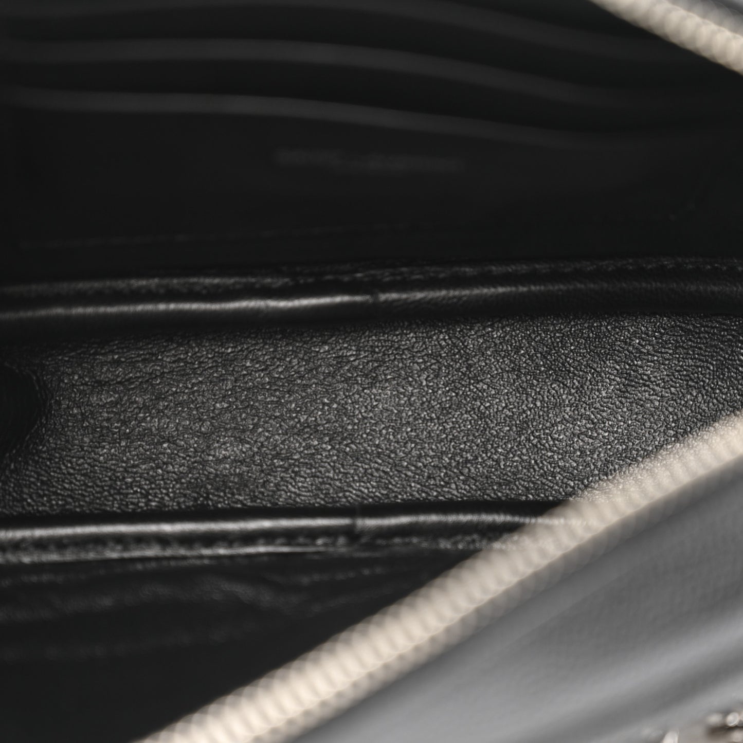 Grain De Poudre Matelasse Monogram Mini Lou Camera Bag Black
