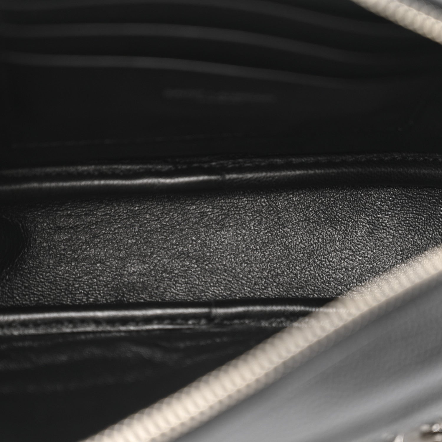 Saint Laurent Grain De Poudre Matelasse Monogram Mini Lou Camera Bag Black 5 of 13