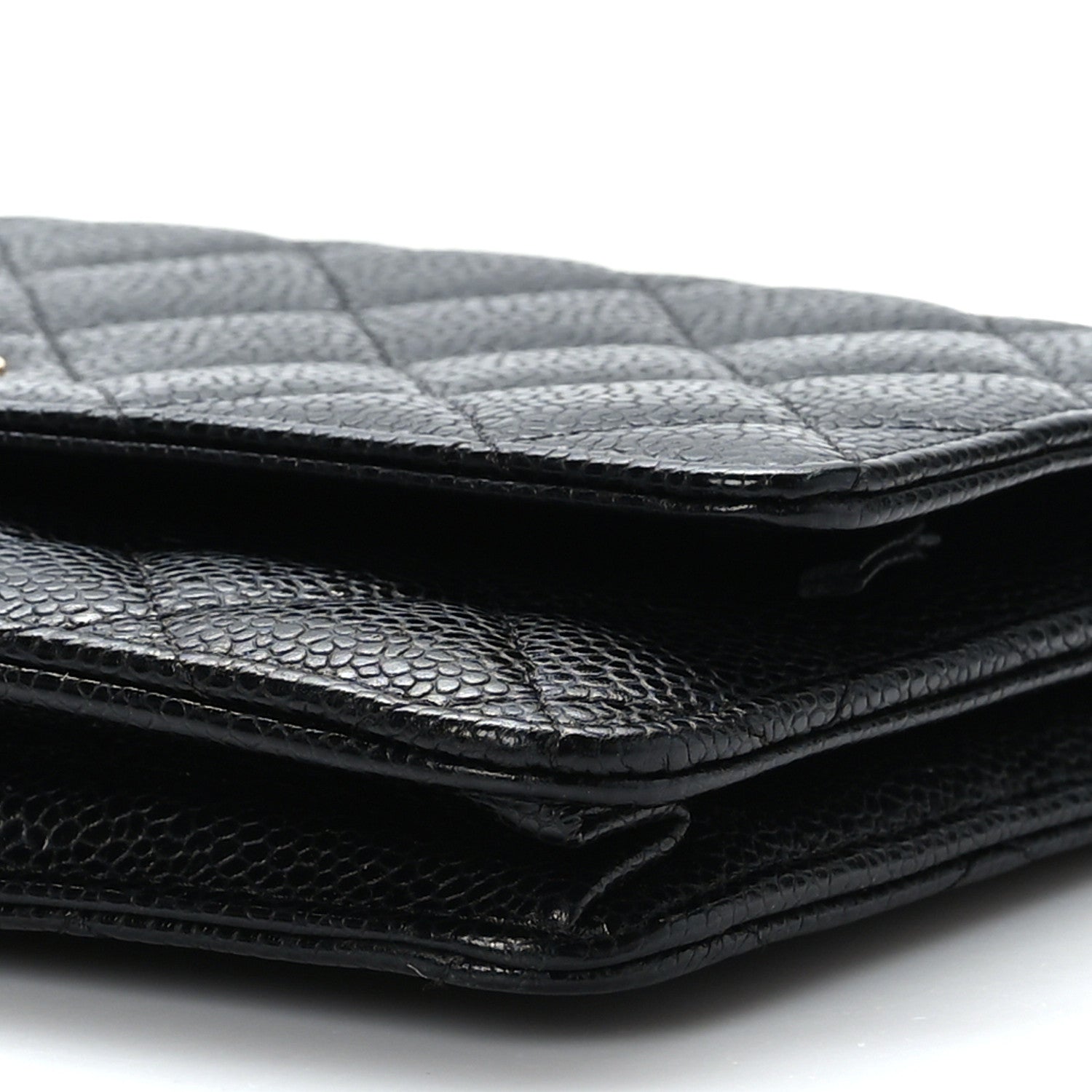 Chanel Caviar Quilted Wallet on Chain WOC Black 9 of 9