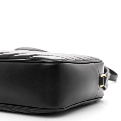 Saint Laurent Calfskin Matelasse Monogram Lou Camera Bag Black 10 of 10