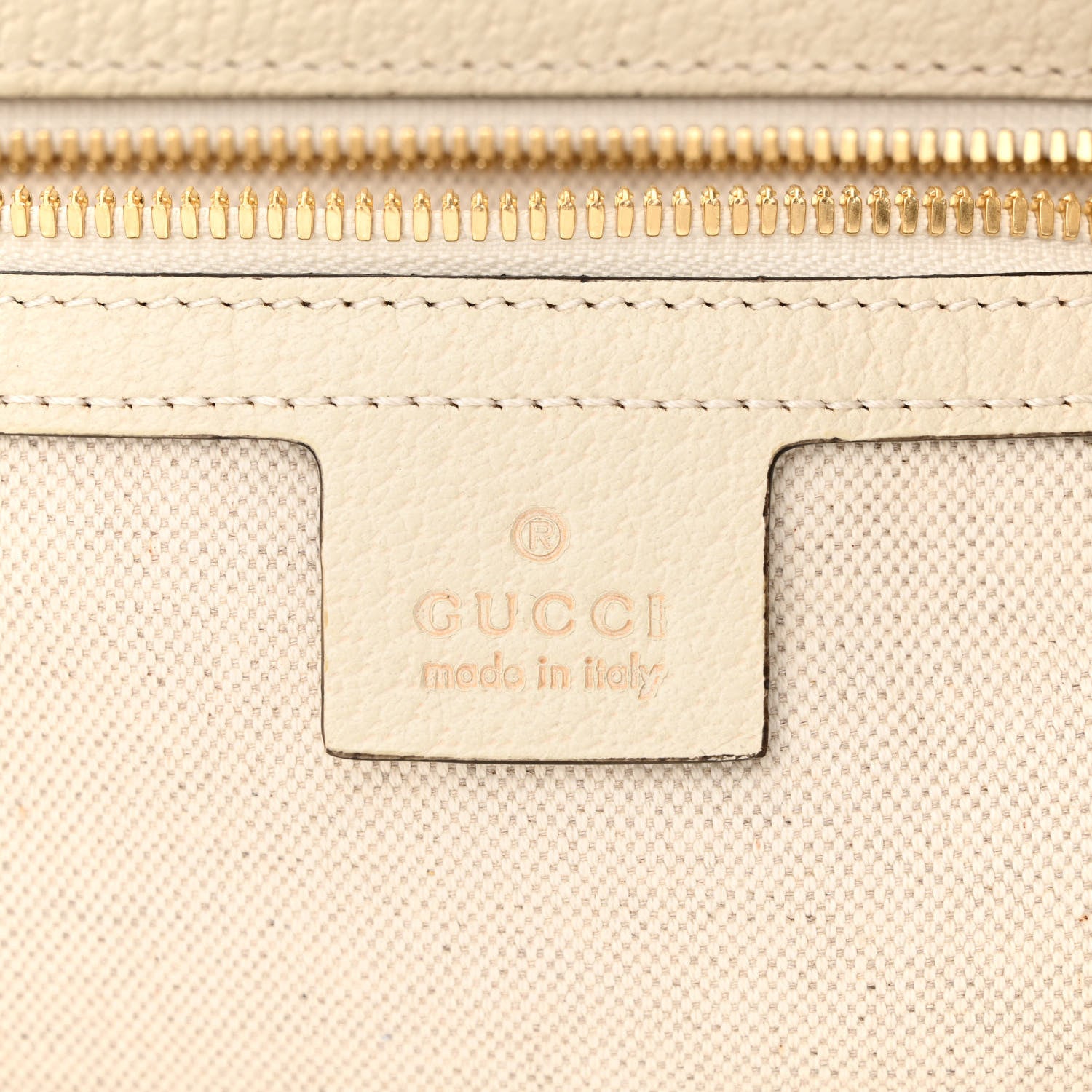 Gucci GG Supreme Monogram Flora Web Small Ophidia Half Moon Hobo White 6 of 12