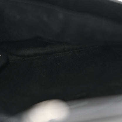 Saint Laurent Calfskin Y Quilted Monogram Loulou Document Holder Black 9 of 25