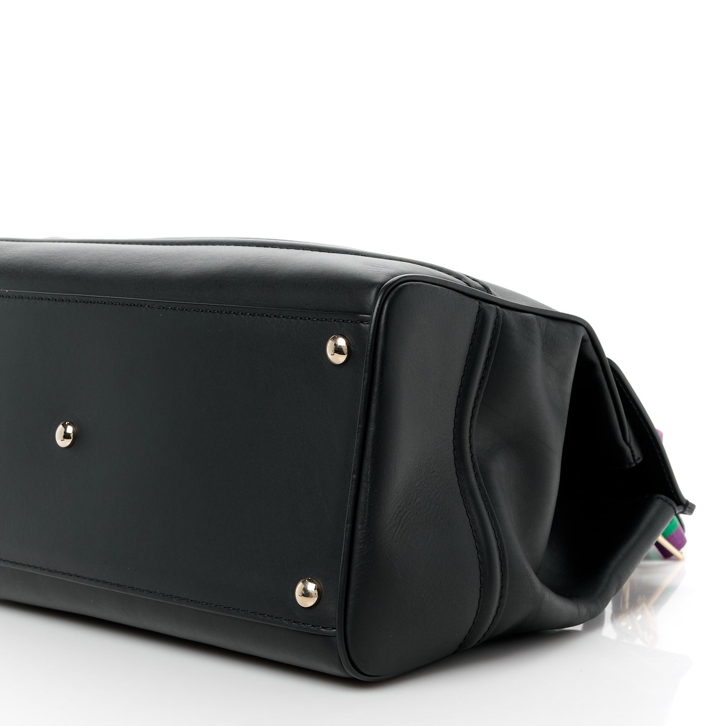 Calfskin Large Palazzo Empire Bag Black