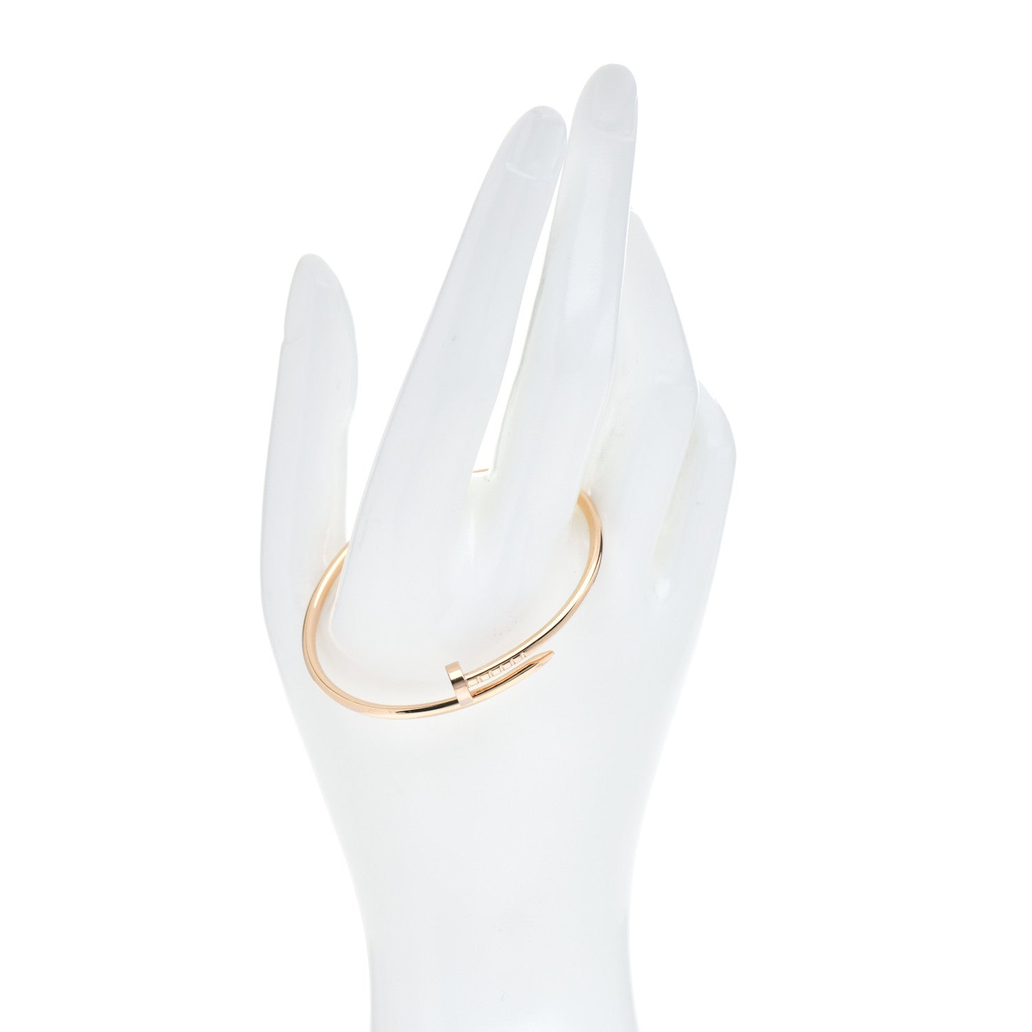 Cartier 18K Pink Gold Small Juste Un Clou Bracelet 15 2 of 4