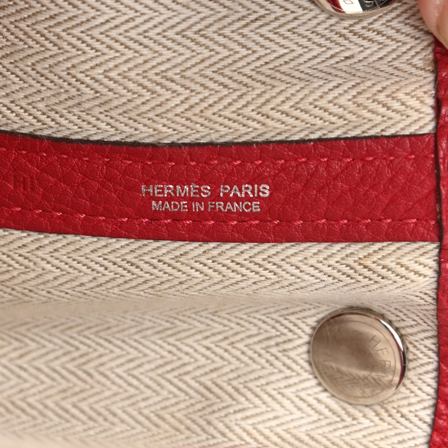Hermes Vache Country Garden Party 30 TPM Rouge Piment 6 of 15