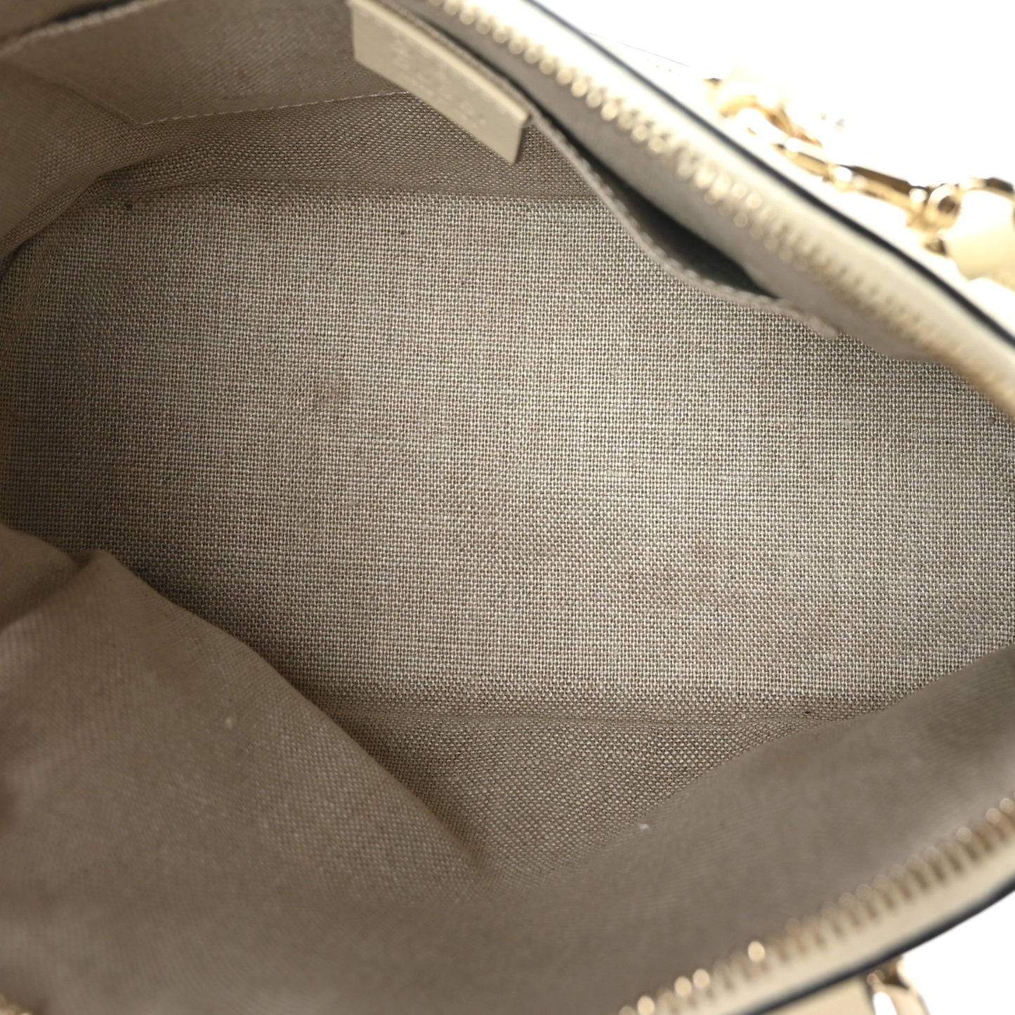 Soft Microguccissima Mini Dome Bag Ivoire
