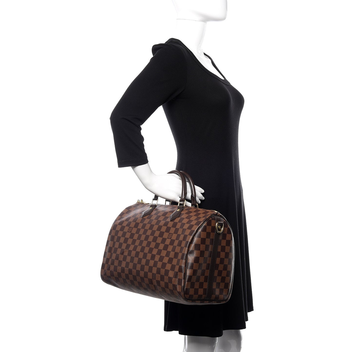 Damier Ebene Speedy Bandouliere 35