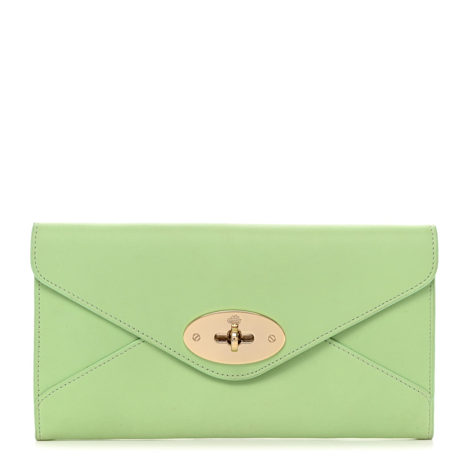 Mulberry Silky Classic Calfskin Envelope Long Wallet Mint 1 of 10