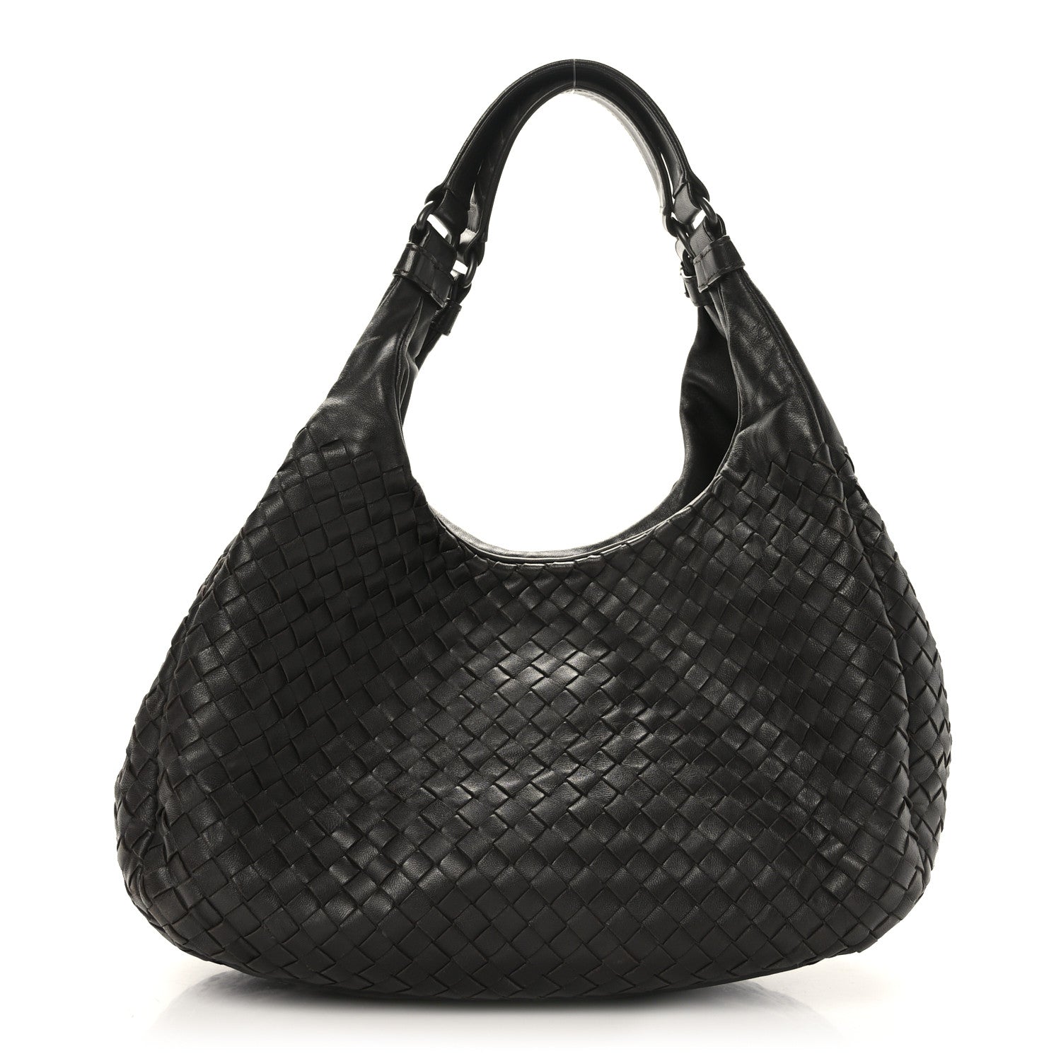Bottega Veneta Nappa Intrecciato Campana Ebano 1 of 10