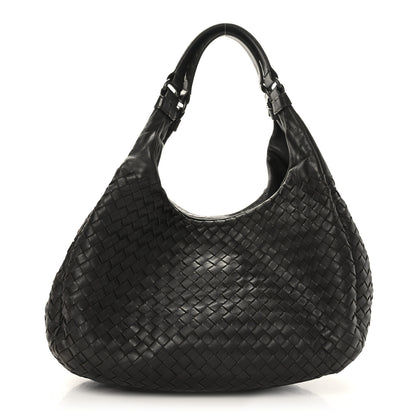 Bottega Veneta Nappa Intrecciato Campana Ebano 1 of 10