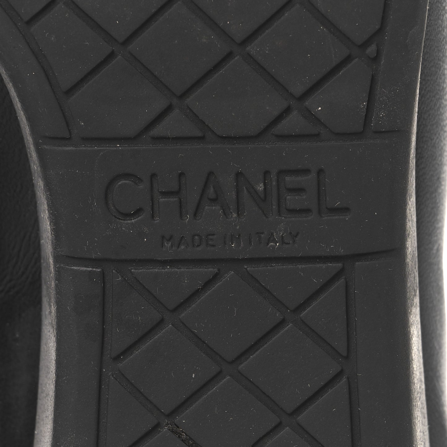 Lambskin Patent Cap Toe CC Sneakers 39.5 Black