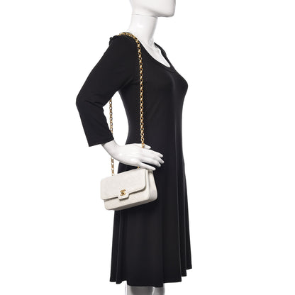 Chanel Lambskin Quilted Small Single Flap White 2 of 13