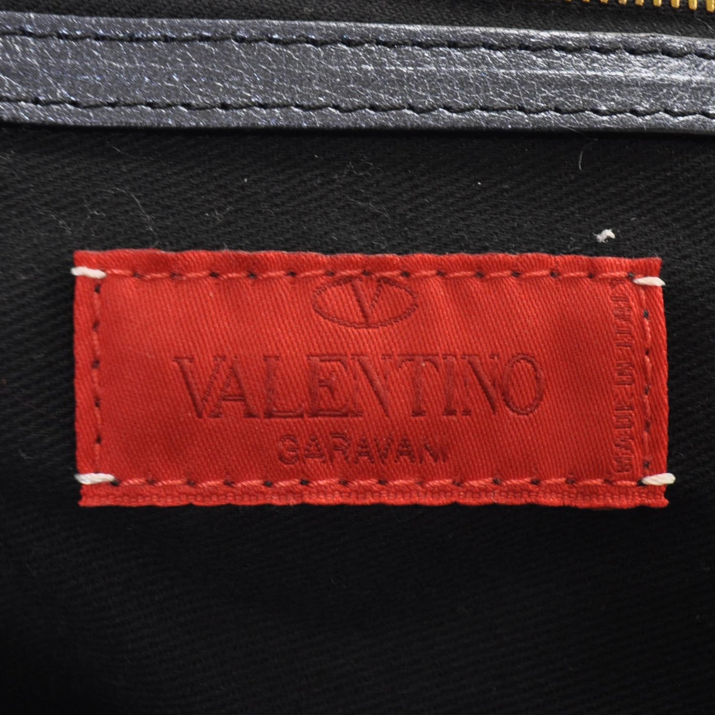 Leather Large Histoire Metallic