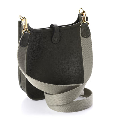 Hermes Taurillon Maurice Amazone Evelyne TPM Vert Olive Sauge 3 of 10