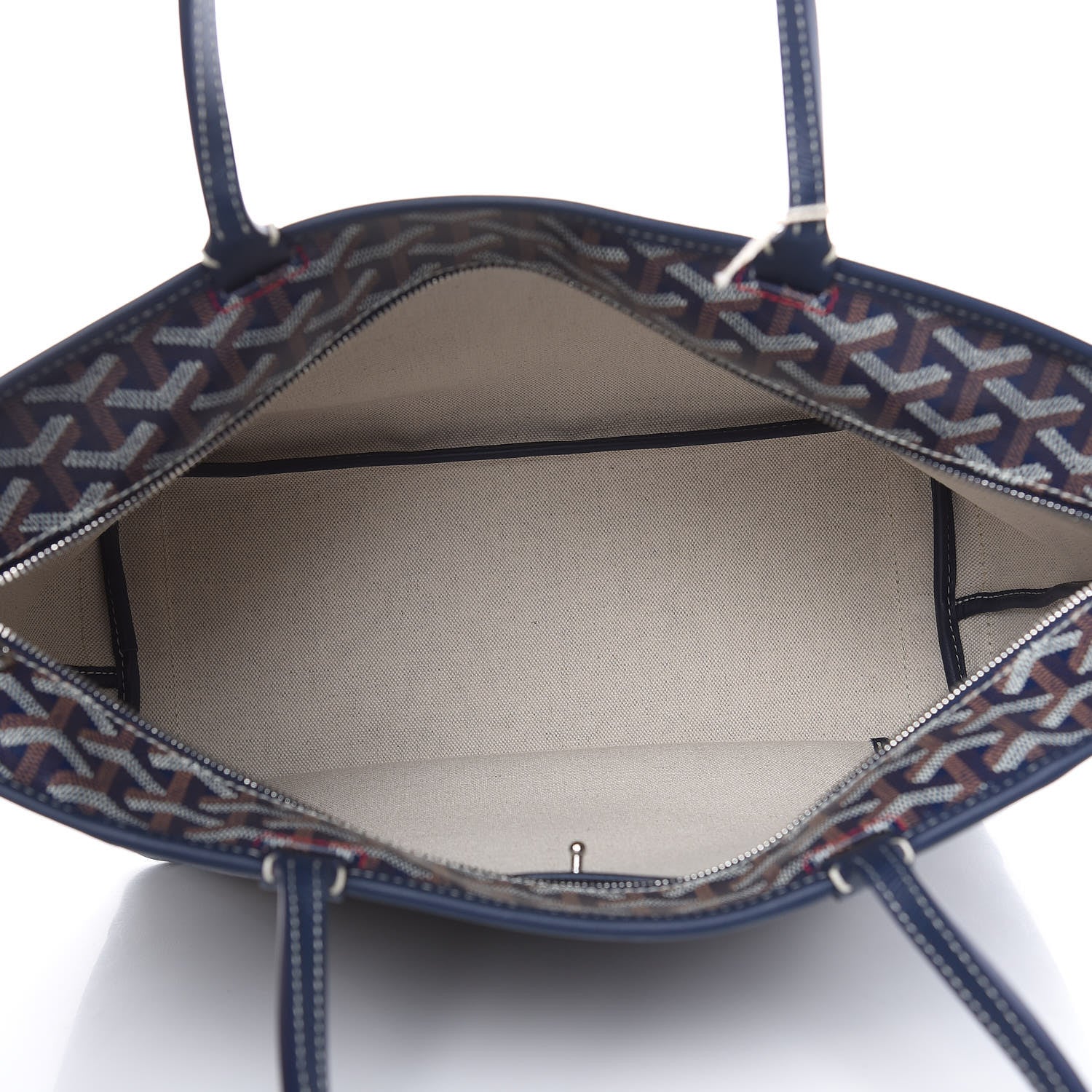 Goyard Goyardine Artois PM Navy 5 of 8