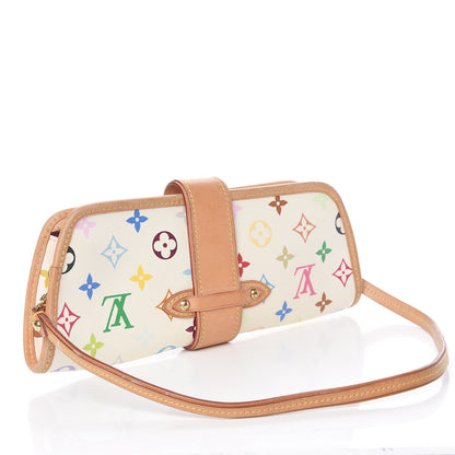 Louis Vuitton Monogram Multicolor Shirley White 3 of 15