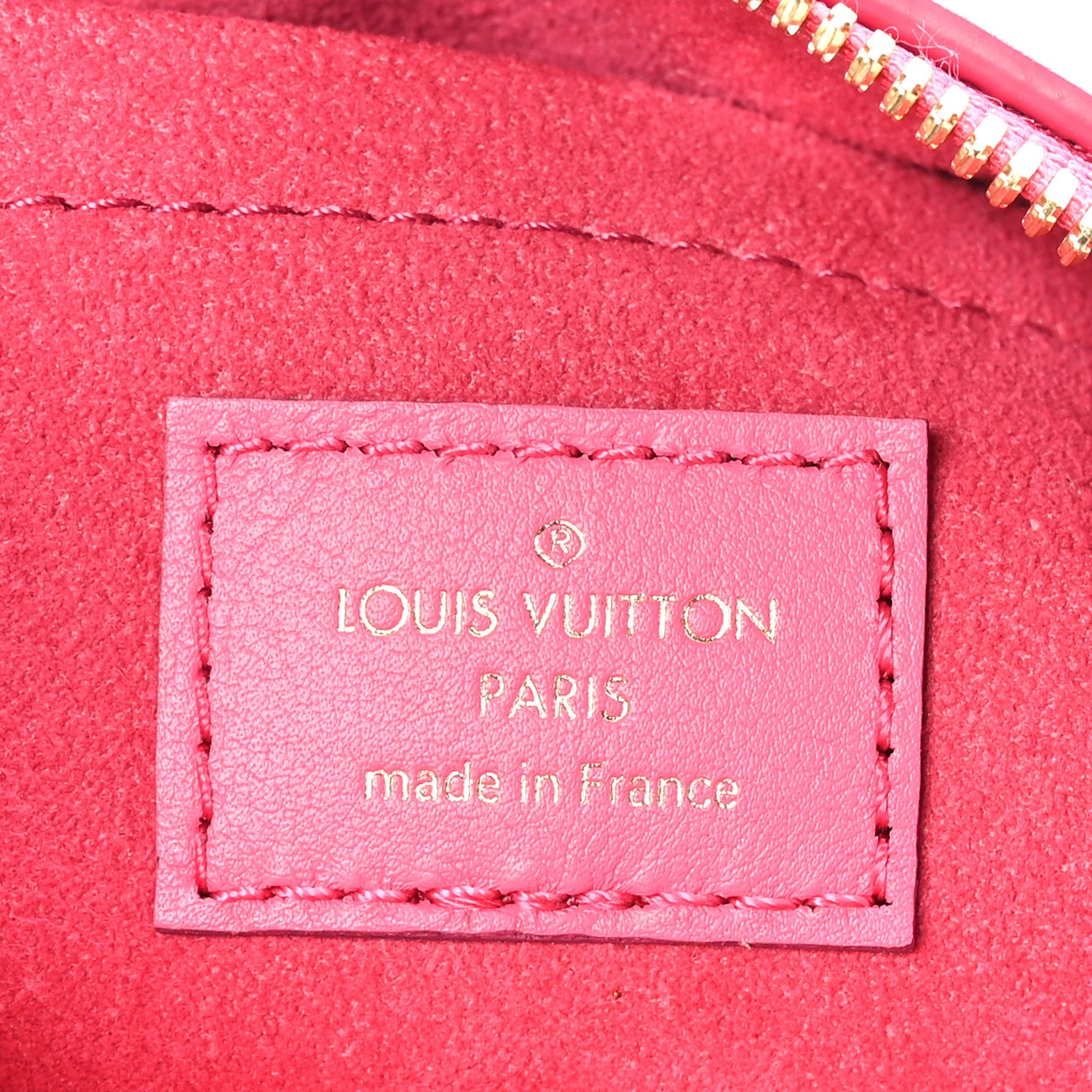 Louis Vuitton Calfskin Nanogram Embossed Speedy Bandouliere 20 Rose 6 of 8