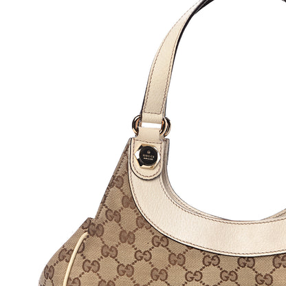 Gucci Monogram Medium Charmy Shoulder Bag Off White 19 of 22