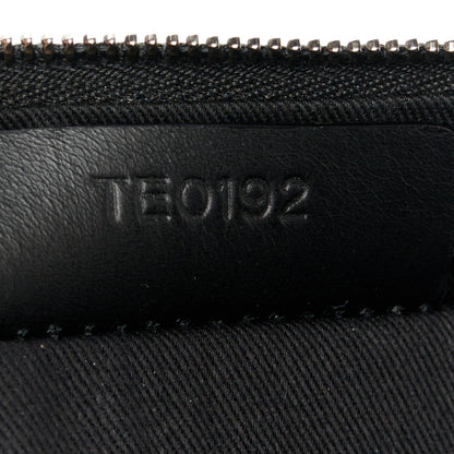 Givenchy Texutured Coated Canvas Rottweiler Print Medium Cosmetic Pouch Black 7 of 10
