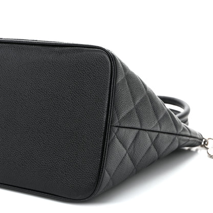 Chanel Caviar Quilted Medallion Tote Black 10 of 10
